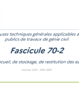 Fascicule 70-II_Ouvrages eaux pluviales