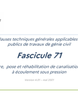Fascicule 71_Canalisations à écoulement sous pression