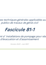 Fascicule 81-1_Pompage-évacuation